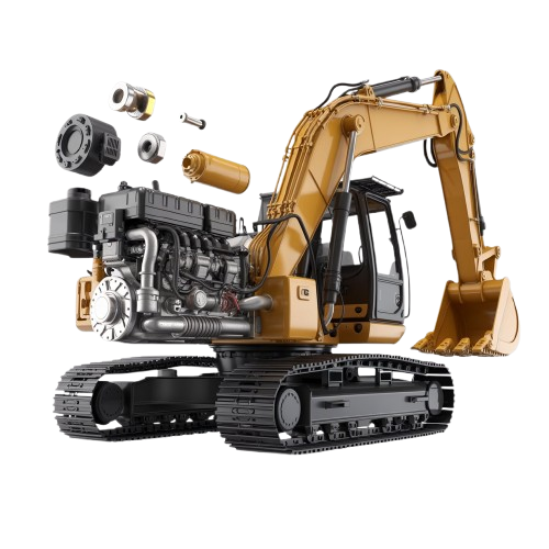 Excavator parts